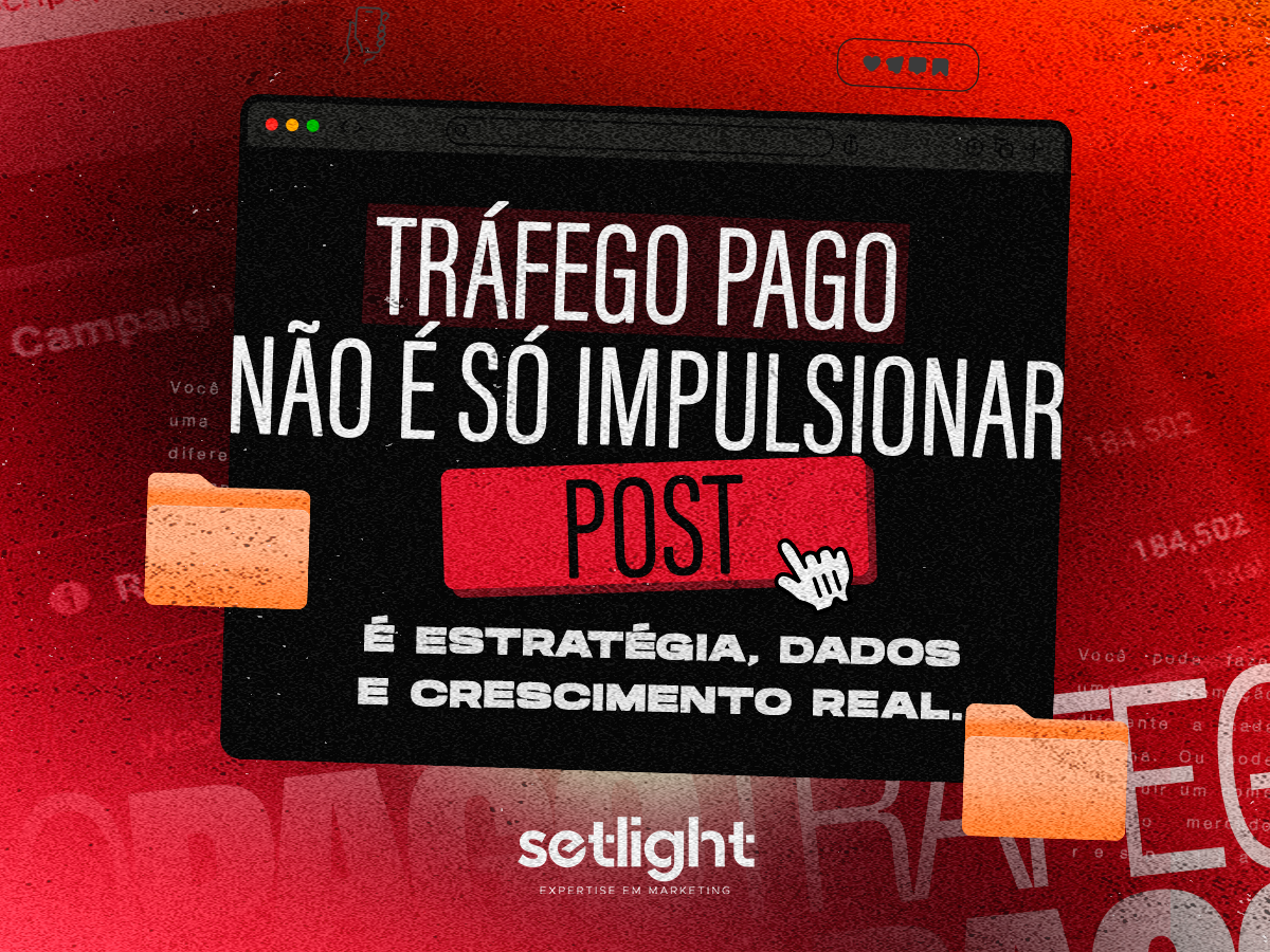 Tráfego pago não é só impulsionar post. É estratégia, dados e crescimento real.