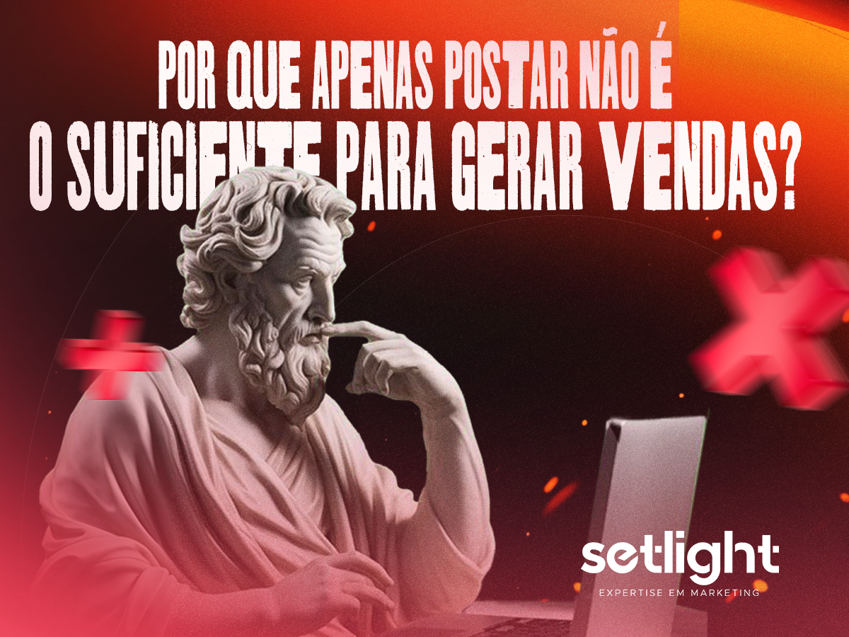 Apenas postar nas redes sociais não é suficiente para gerar vendas